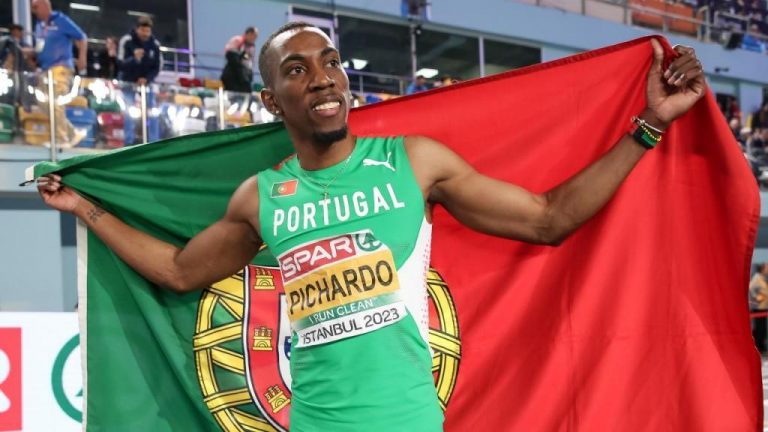 Atletismo. PR Marcelo felicita campeões Pichardo e Auriol