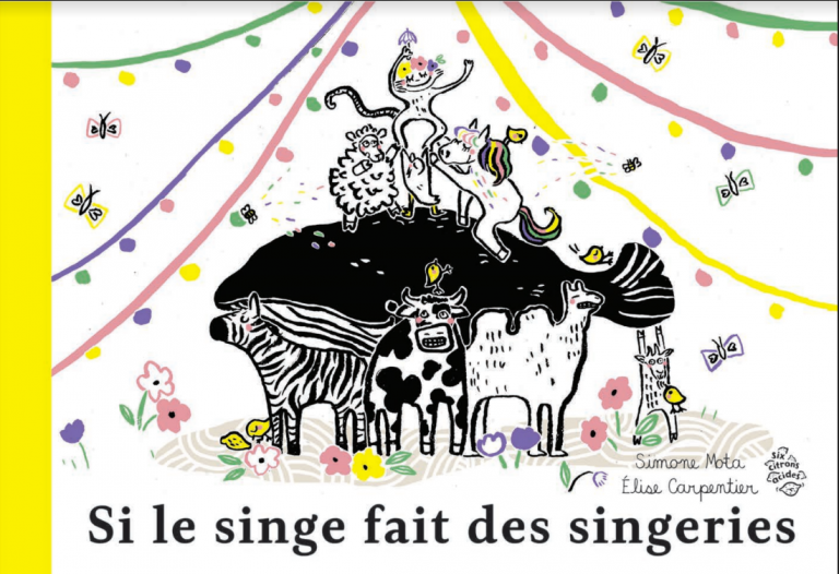 O Livro da Semana. Simone Mota apresenta “Si le singe fait des singeries” (livro infantil, em tournée em França)