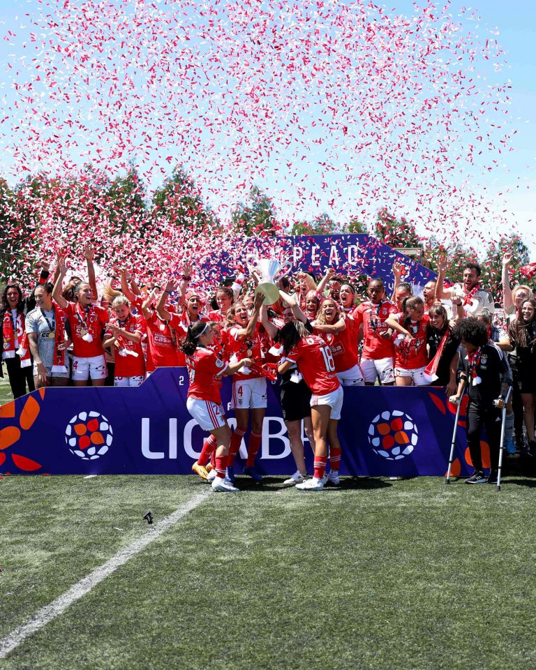 Benfica sagra-se tricampeão feminino de futebol