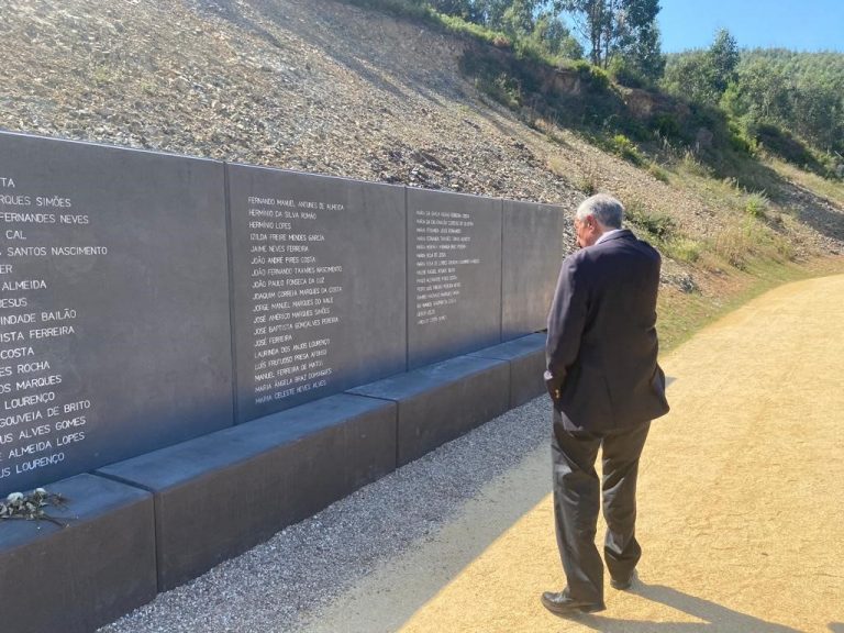 PR Marcelo visitou o memorial às vítimas dos fogos de Pedrógão Grande