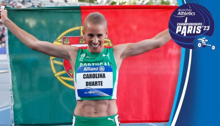 Carolina Duarte dá quarta medalha a Portugal nos Mundiais de atletismo paralímpico