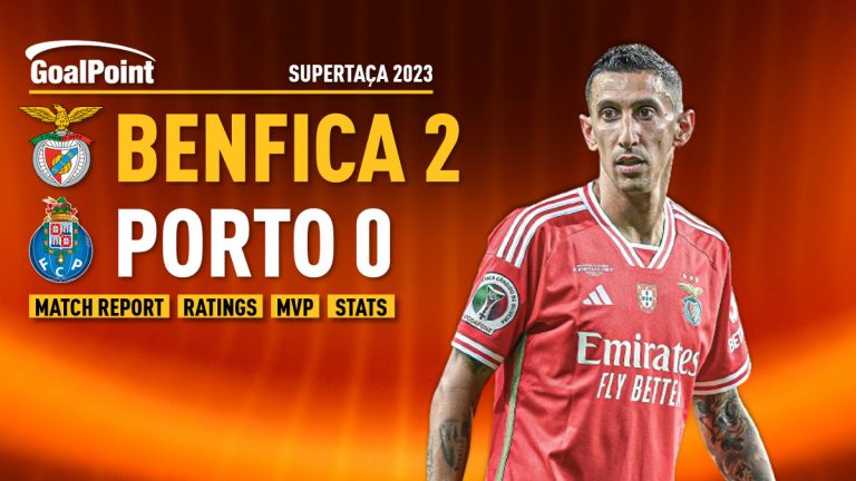 Benfica vence FC Porto e conquista nona Supertaça