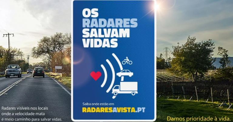Dia 1 de setembro, 12 novos radares ficam ativos em Portugal