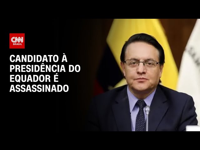 Candidato a Presidente do Equador Fernando Villavicencio assassinado a tiro