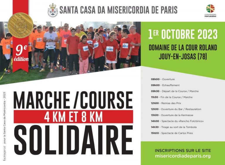Santa Casa da Misericórdia de Paris organiza uma corrida solidária