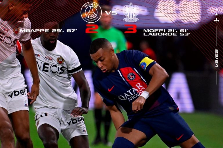 PSG perde no Parque dos Príncipes apesar de bis de Mbappé