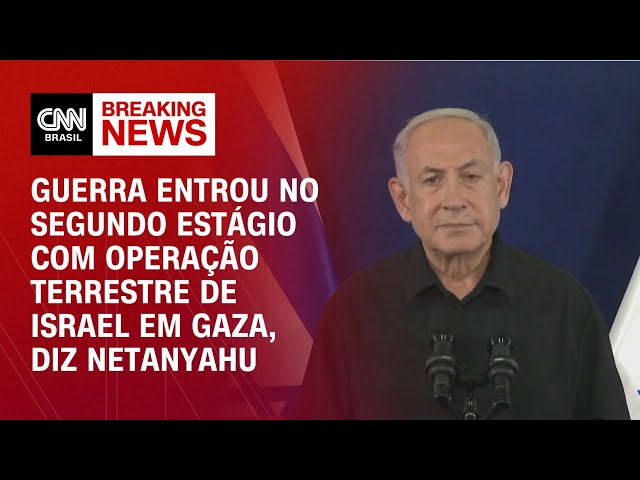 « Aprovamos por unanimidade a ampliação da invasão terrestre” – Netanyahu