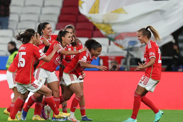 Benfica vence Eintracht e sobe a segundo no Grupo A da ‘Champions’ feminina