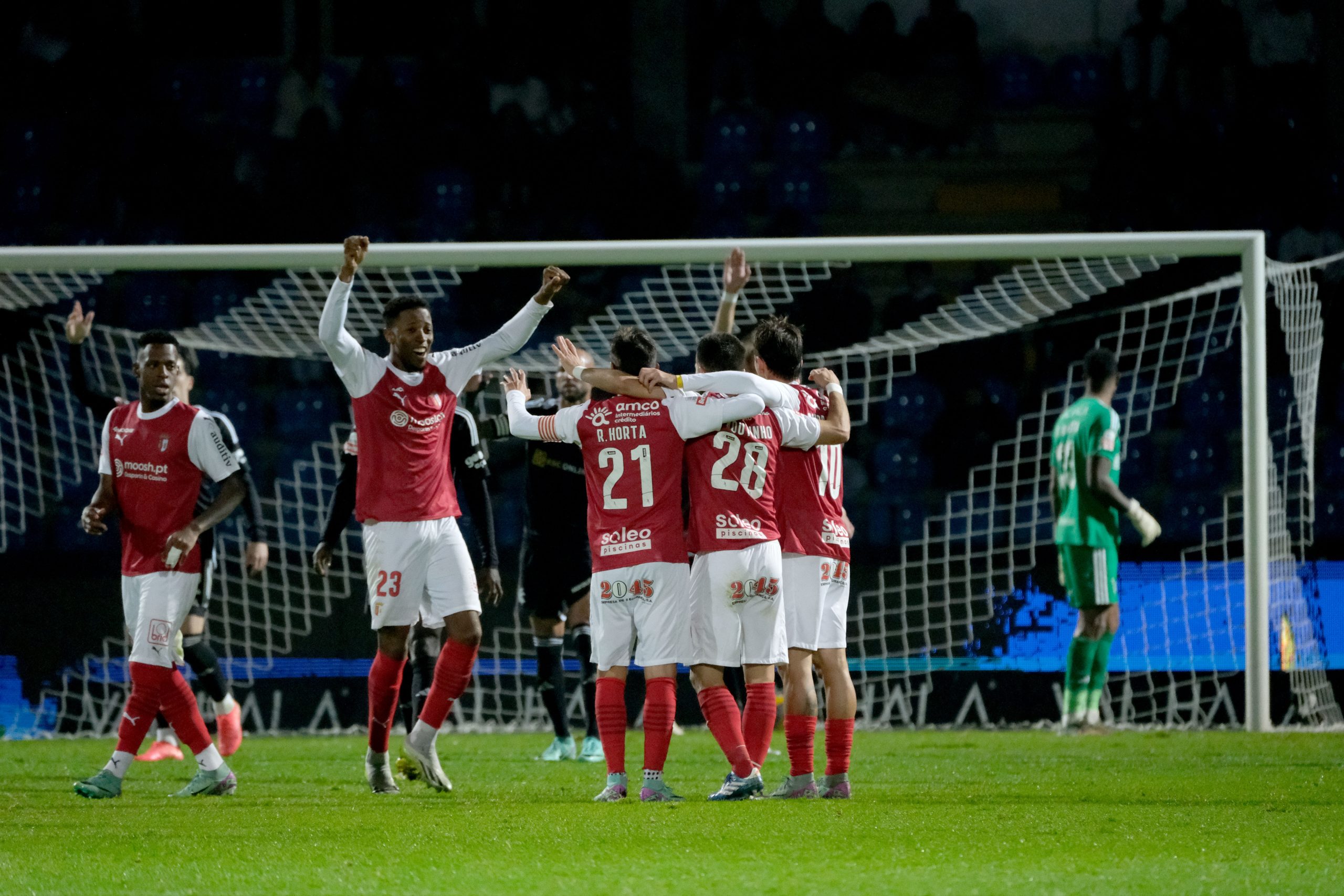 Sporting de Braga vence Casa Pia e regressa aos triunfos no fecho de