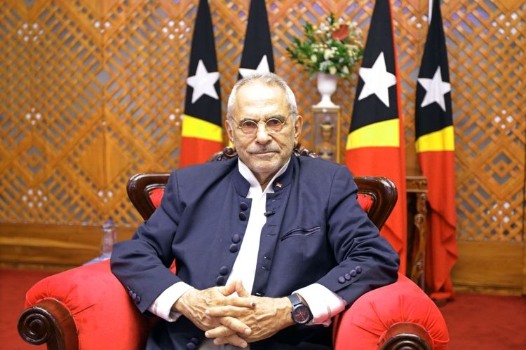 Ramos-Horta, Presidente de Timor-Leste, recebido esta tarde no Eliseu por Emmanuel Macron