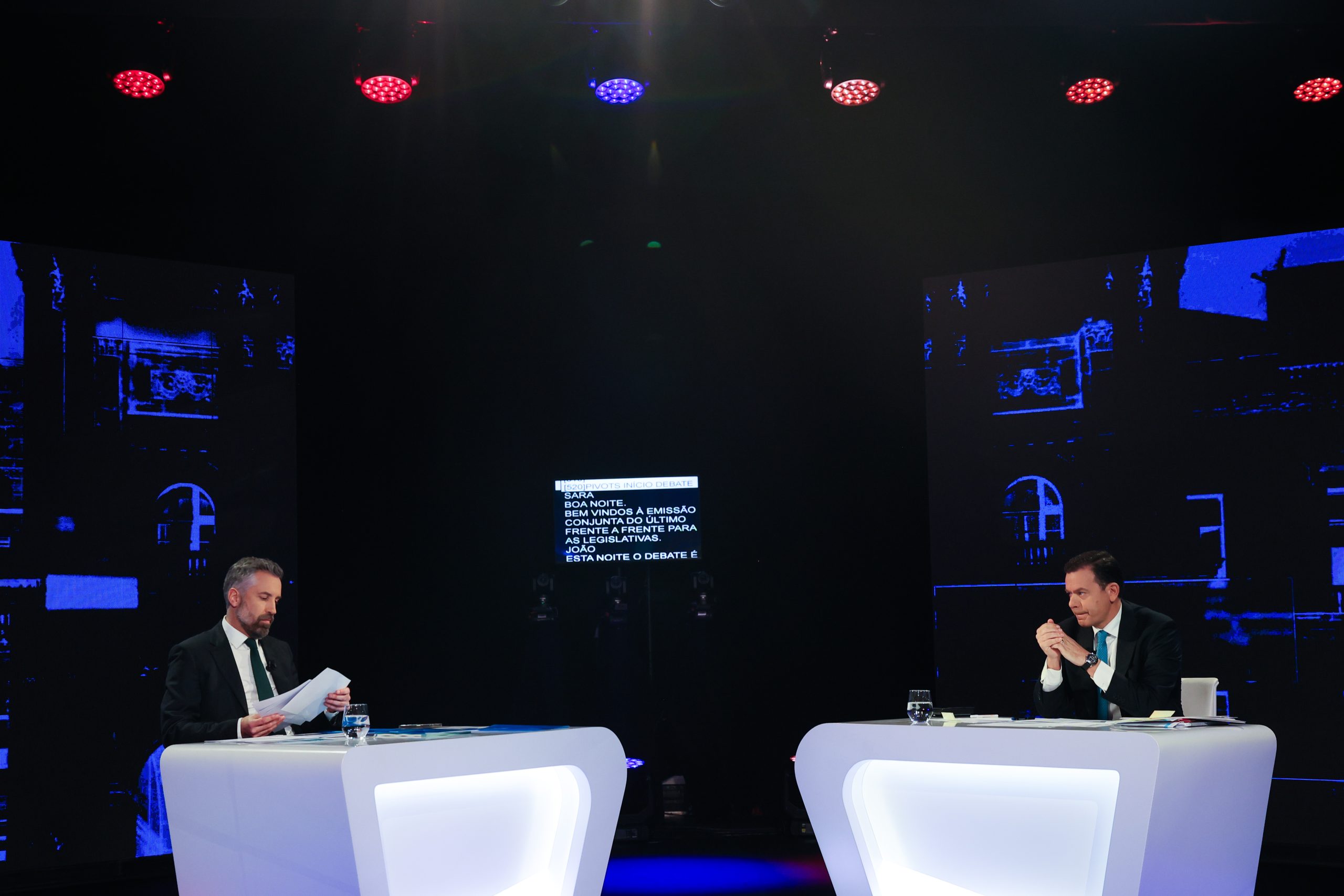 Portugal/Eleições. Debate entre Pedro Nuno e Montenegro decorreu com ...