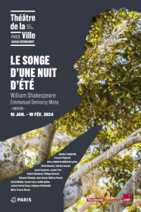 Affiche du "Songe d'une nuit d'été", création d'Emmanuel Demarcy-Mota au Théâtre de la Ville