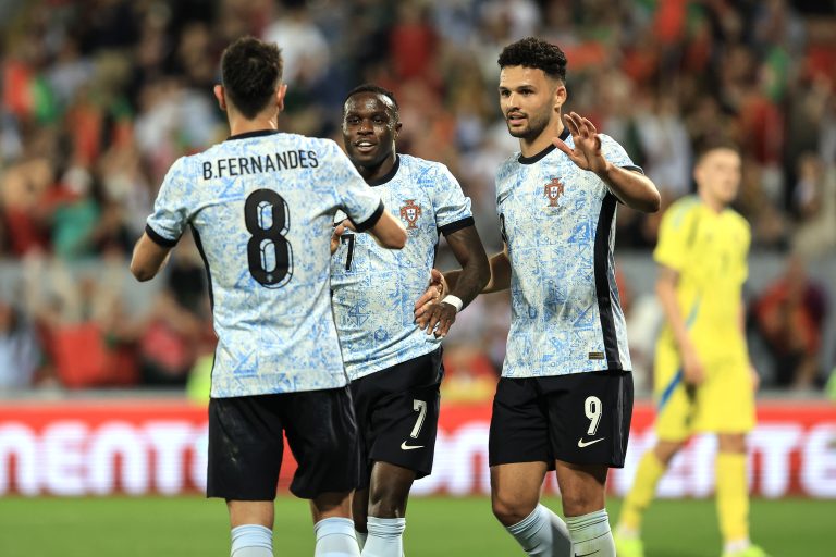 Portugal vence Suécia no primeiro jogo de preparação para o Euro2024
