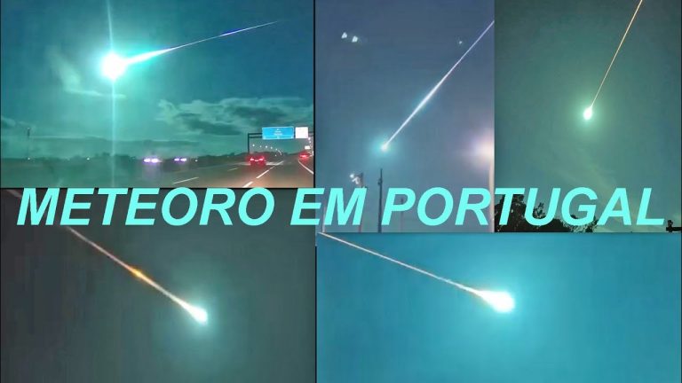 Meteoro atravessou Portugal na noite de sábado