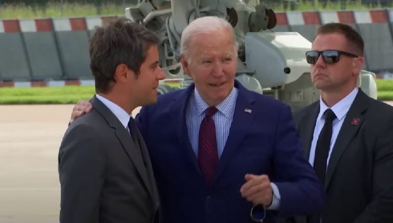 Biden está em França para as comemorações do Dia D