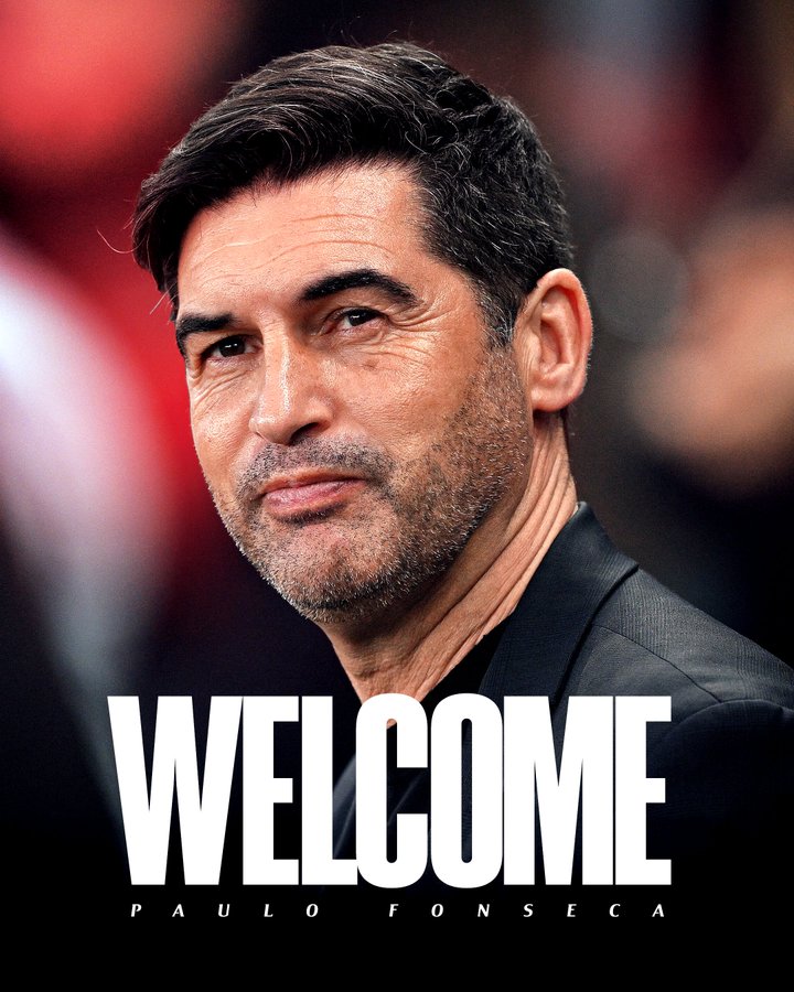 Paulo Fonseca é o novo treinador do AC Milan
