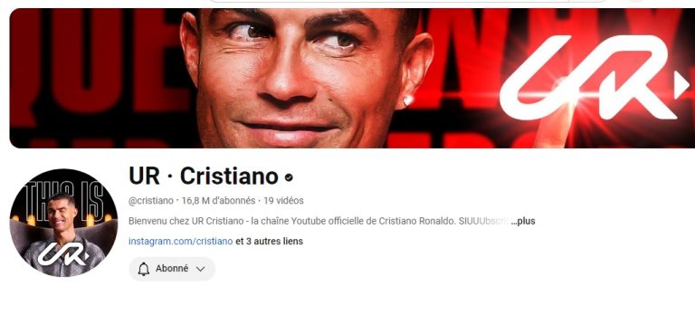 Ronaldo lança canal de YouTube e já conta com mais de 16 milhões de seguidores