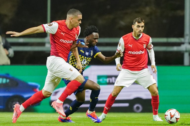 Sporting de Braga vence Maccabi Telavive com reviravolta