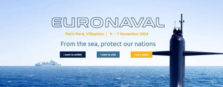 Dez empresas portuguesas na feira Euronaval Paris 2024. Ministro Nuno Melo presente no dia 04/11