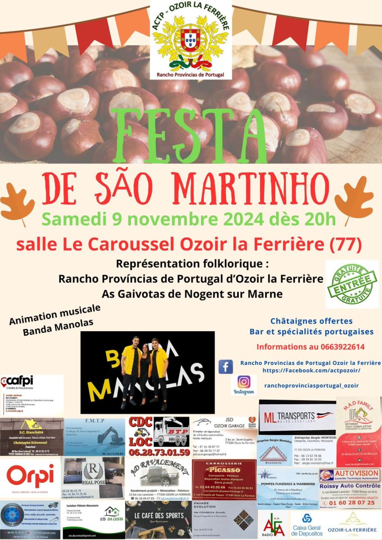 FESTA DE SÃO MARTINHO, OZOIR LA FERRIERE
