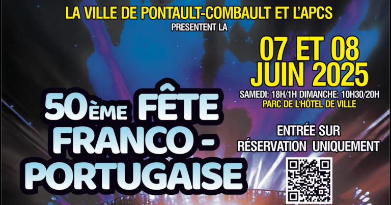 A grande festa de Pontault-Combault faz 50 anos e a Rádio Alfa vai estar lá