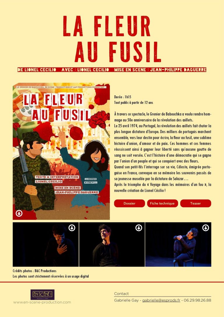 LA FLEUR AU FUSIL, PARIS