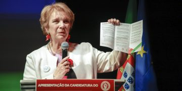 Emilia Ribeiro, cabeça de lista PS pelo círculo da Europa ® António Borga