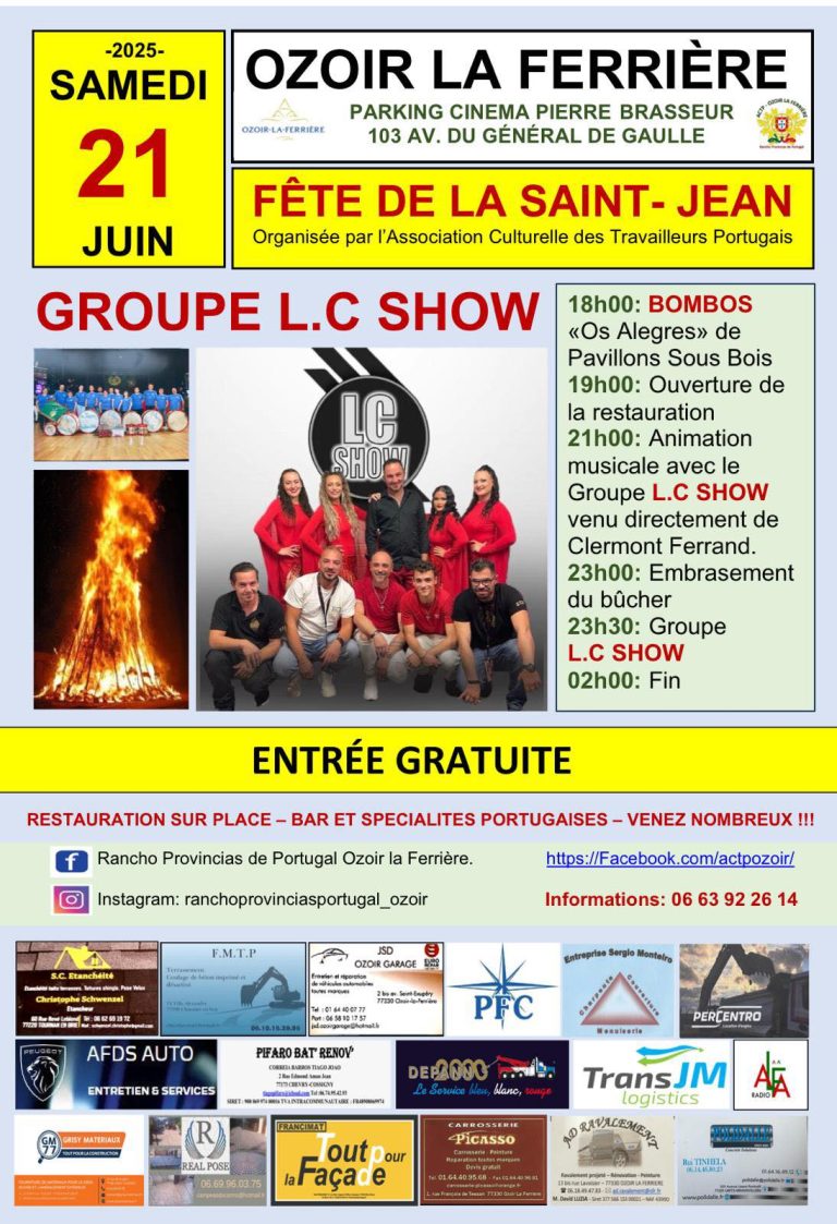 FESTA DE SÃO JOÃO, OZOIR-LA-FERRIERE