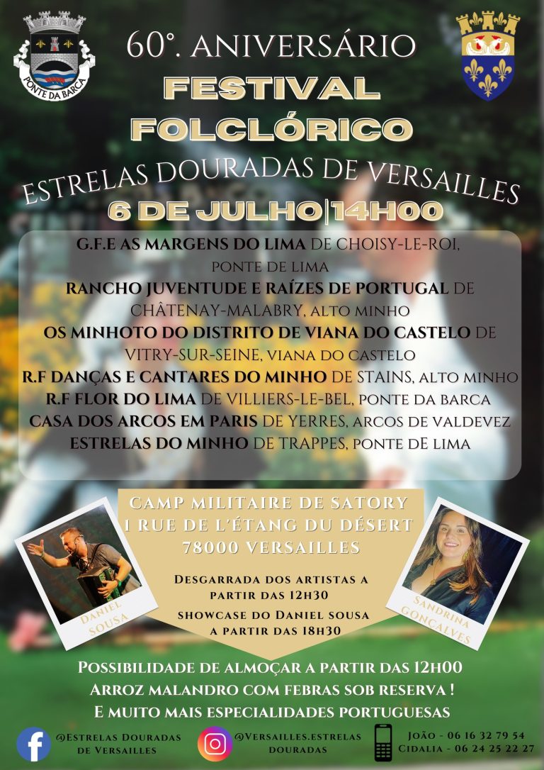 FESTIVAL DE FOLCLORE, DESGARRADA,VERSAILLES
