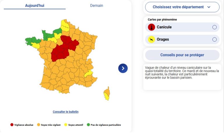 Onda de calor: 40,1°C em Avignon, 39,8°C em Istres… Recordes mensais de temperatura batidos