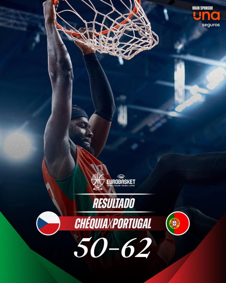 Eurobasket: Portugal estreia-se com triunfo importante sobre a Chéquia