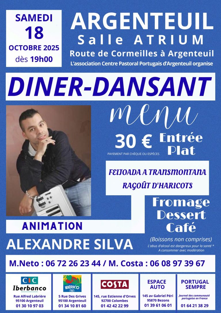 JANTAR COM BAILE, ARGENTEUIL