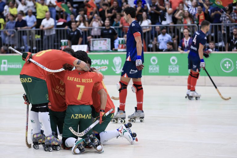 Hóquei/Europeu: Portugal vence França na final e conquista título pela 22ª vez