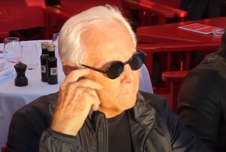 Morreu o estilista Giorgio Armani