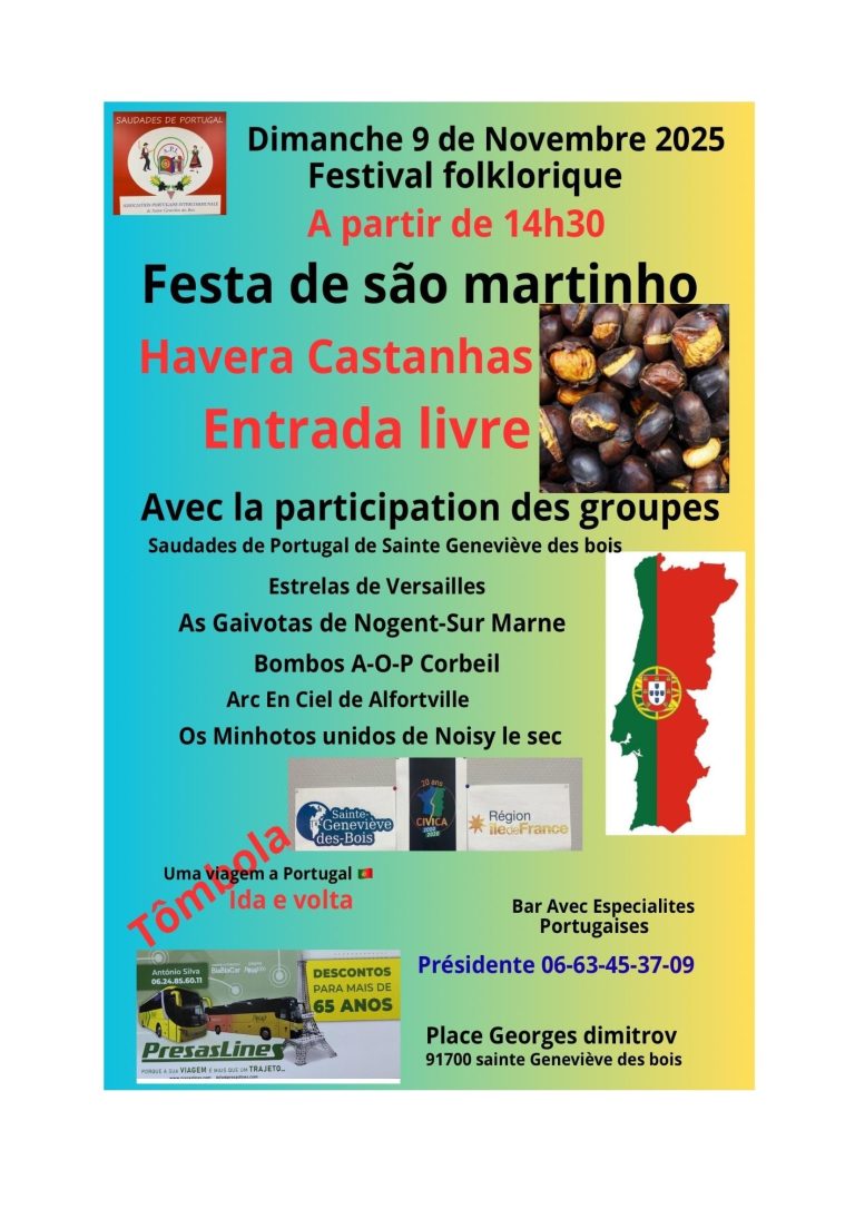 FESTA DE SÃO MARTINHO, STE. GENEVIÈVE DES BOIS