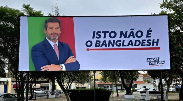 « Crimes públicos ». CNE remete ao Ministério Público queixas sobre cartazes de Ventura