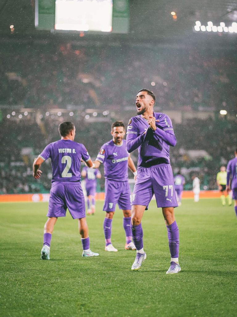 Sporting de Braga vence Celtic e lidera fase de liga à condição