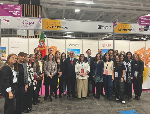 Espaço Portugal no Salon « Partir Étudier à l’Étranger 2025 » em Paris