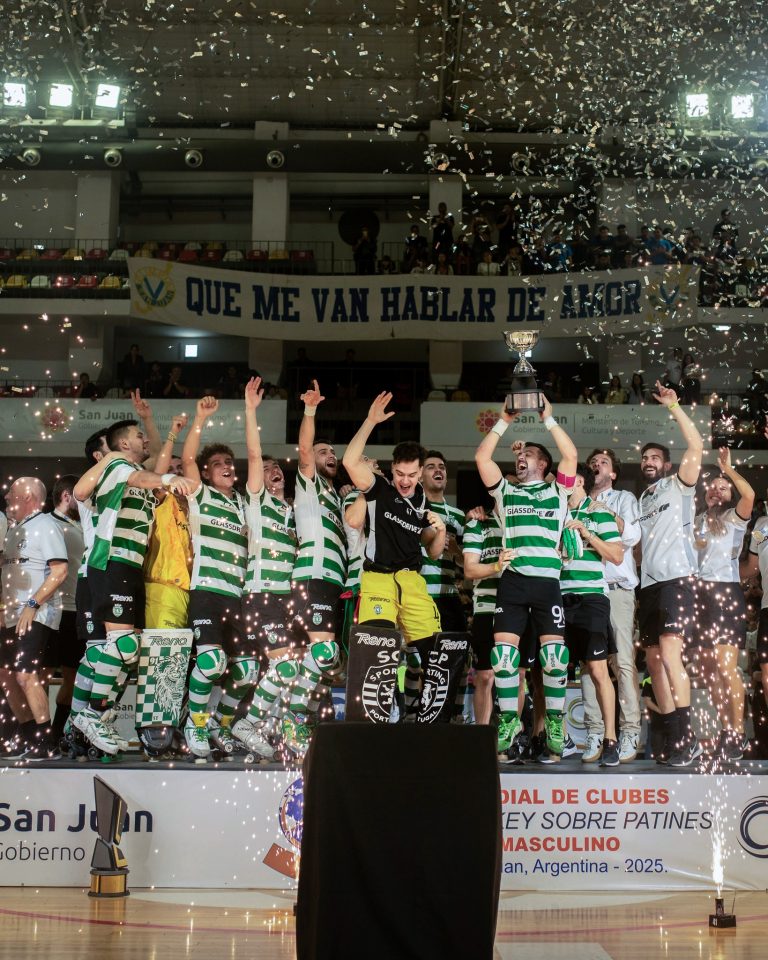 Sporting vence FC Barcelona e sagra-se campeão mundial de hóquei em patins