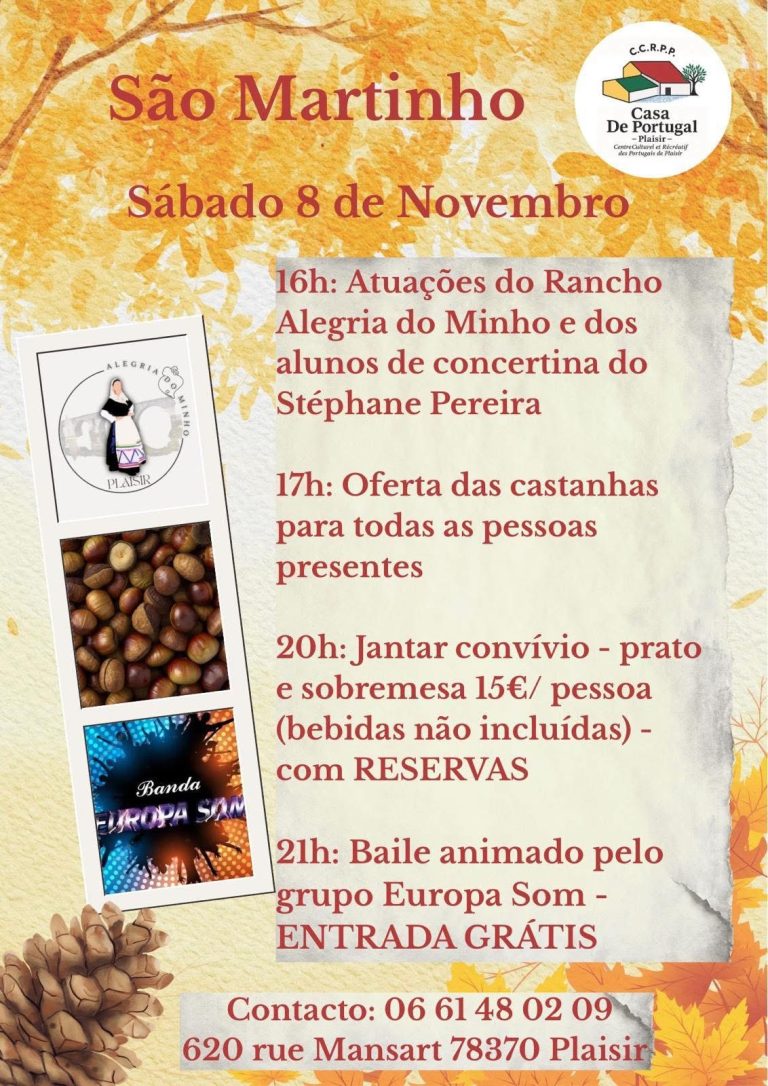 SÁO MARTINHO, PLAISIR