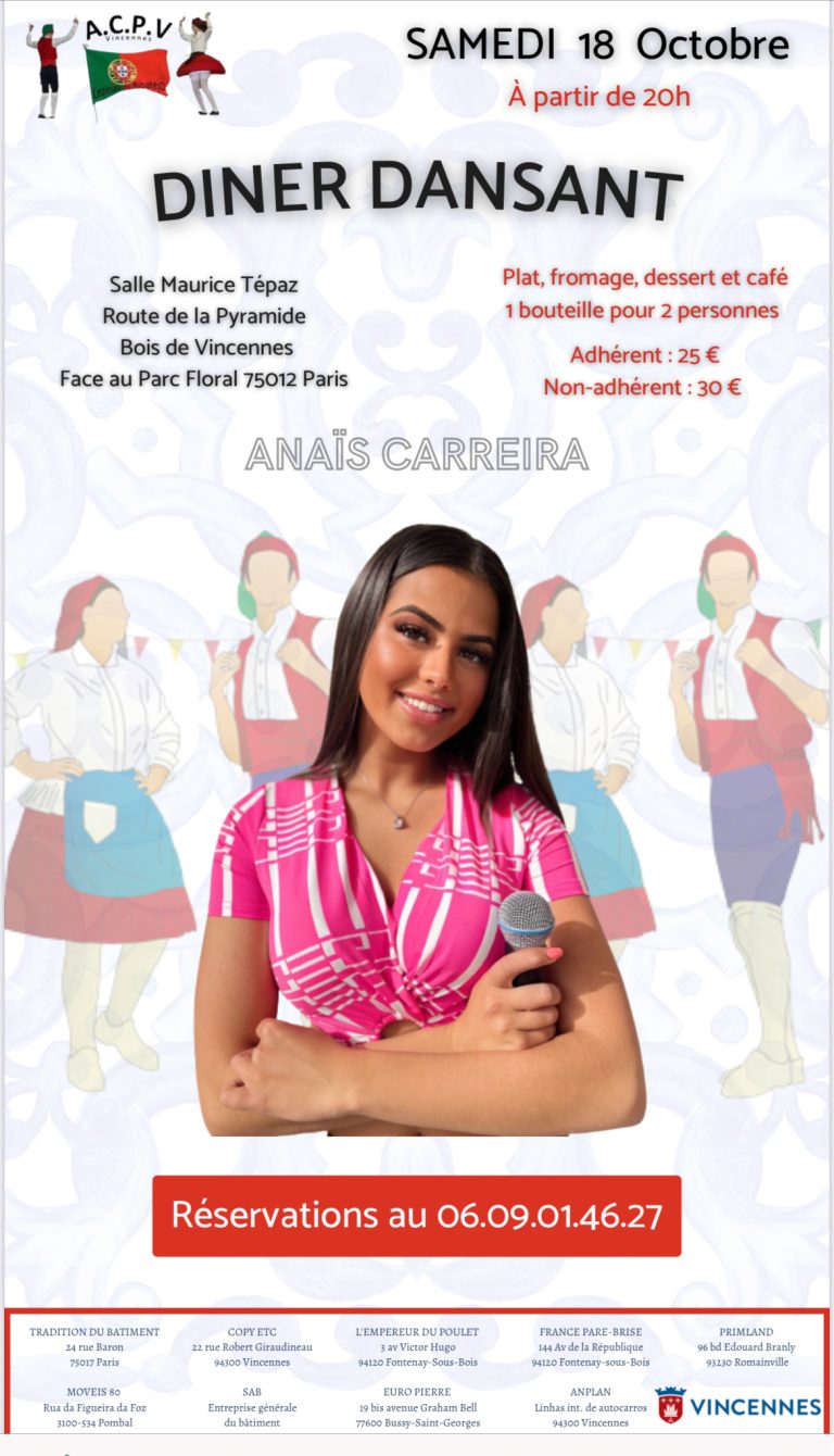 JANTAR COM DANCA, VINCENNES