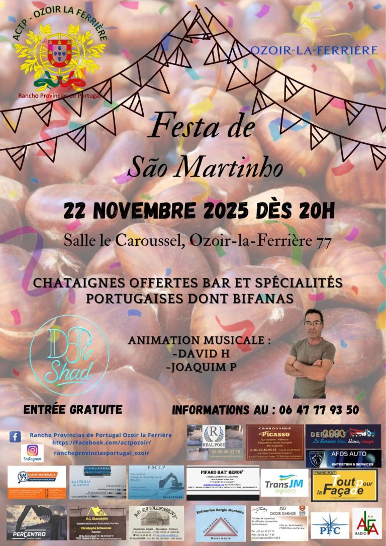 FESTA DE SÃO MARTINHO, OZOIR LA FERRIERE