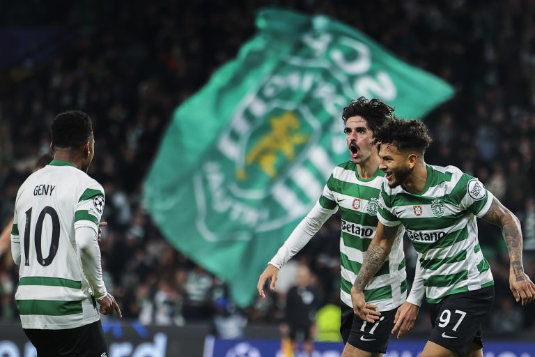 Sporting vence Club Brugge e dá passo importante para a continuidade na prova