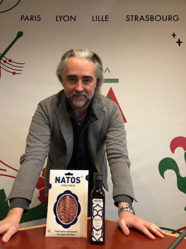 Olivier Dias Marques, CEO de NATOS®, dans les studios de Radio Alfa.