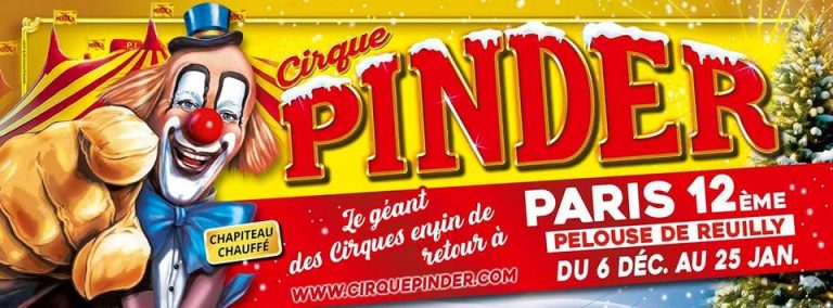 Circo Pinder de volta a Paris