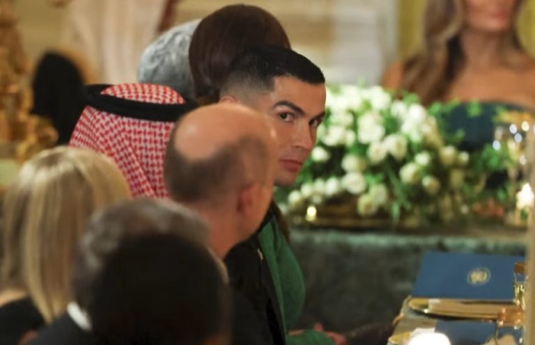 Cristiano Ronaldo recebido por Donald Trump na Casa Branca