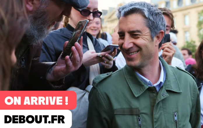 François Ruffin Foto de campanha de François Ruffin