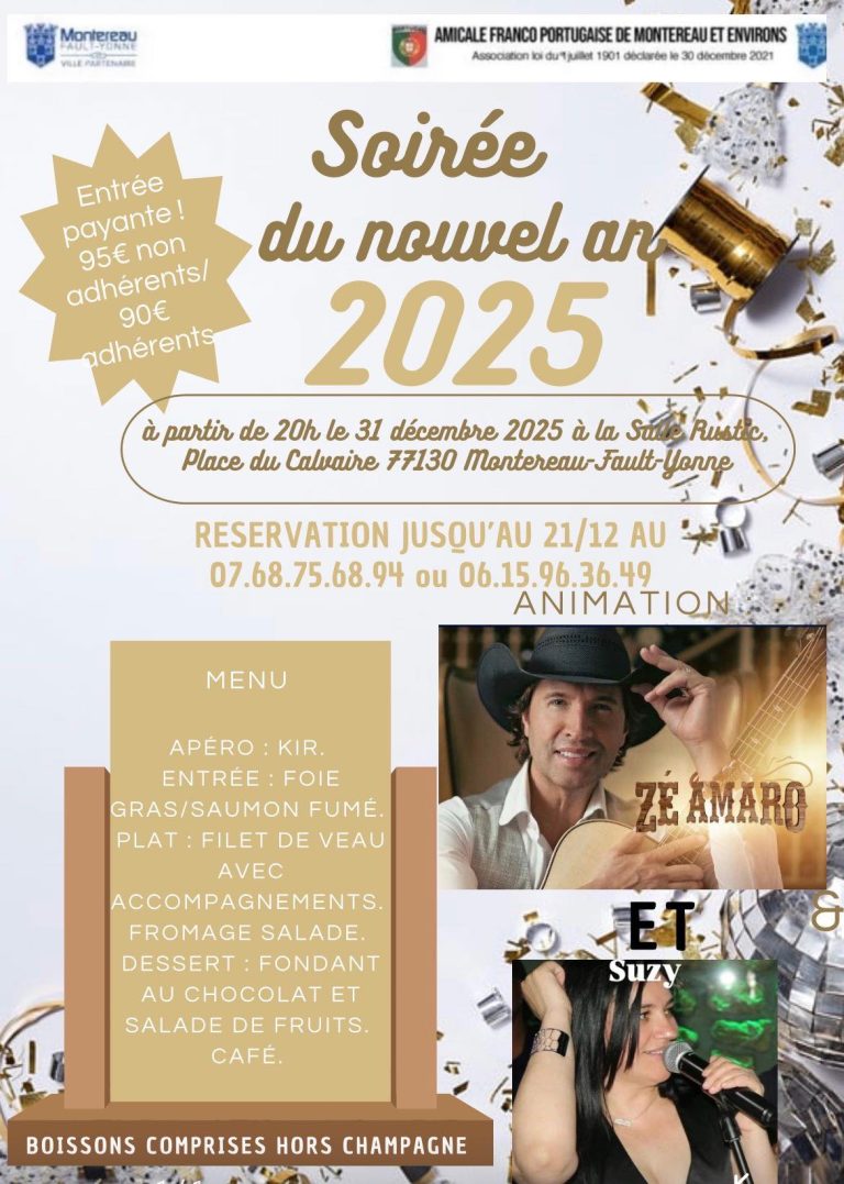 JANTAR SÃO SYLVESTRE, MONTEREAU-FAULT-YONNE