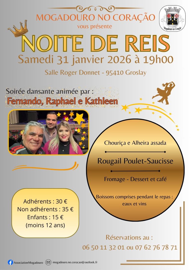 NOITE DE REIS JANTAR COM BAILE , GROSLAY