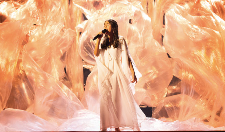Inês Gonçalves no 13° lugar na Eurovisão Júnior 2025